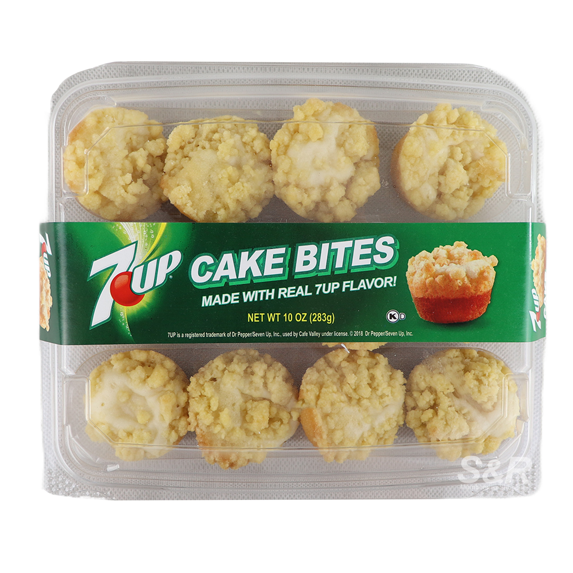 Cafe Valley 7UP Cake Bites 283g Cafe Valley 7UP Cake Bites 283g